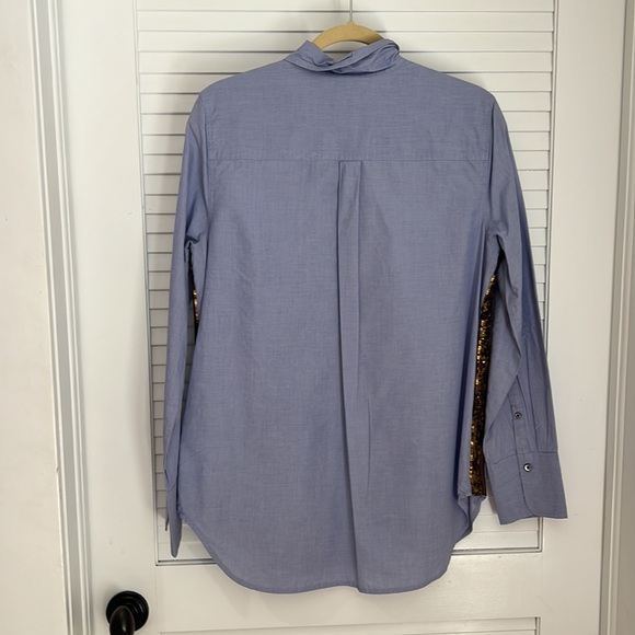Jcrew button down with sequins - Picture 4 of 4